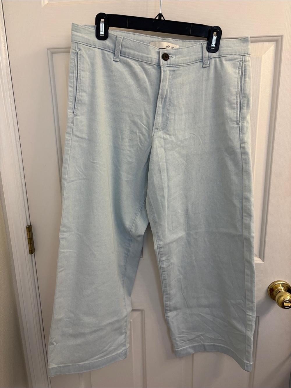 Ella Moss Light Blue Women’s Wide Leg Pants